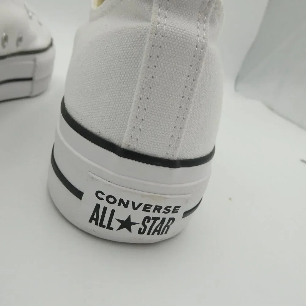 Converse Chuck Taylor All Star Lift Women's 10.5 Platform Canvas White
